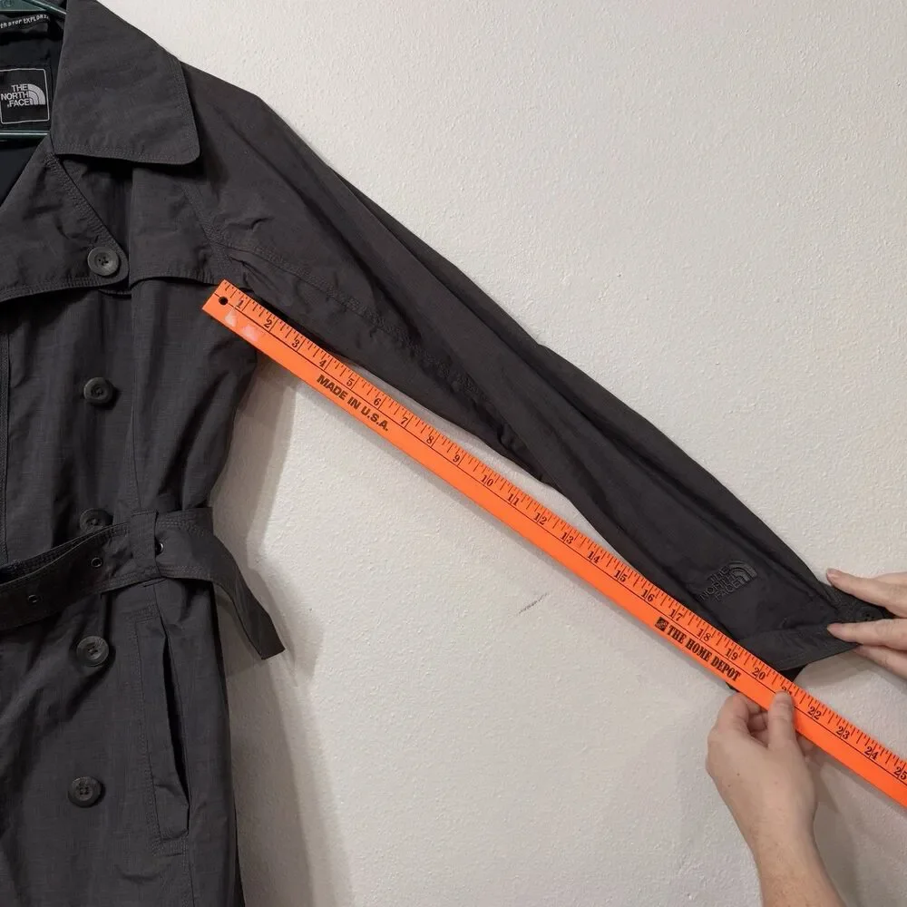 The North Face Hyvent Women’s Belted Trench Rain Coat Jacket Small